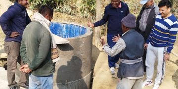 Padmoday Foundation Supports Geeta Ashram’s Drinking Water Well Construction.