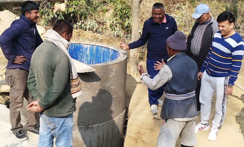 Padmoday Foundation Supports Geeta Ashram’s Drinking Water Well Construction.